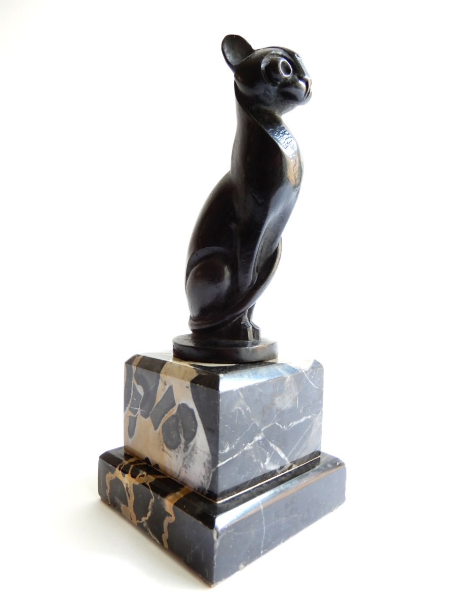 Chat Stylise Dille Art Nouveau Deco