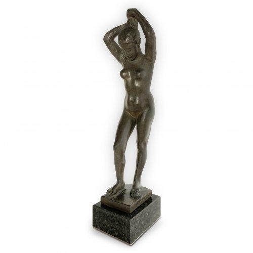 1926 femme nue by Leon Indenbaum cote gauche