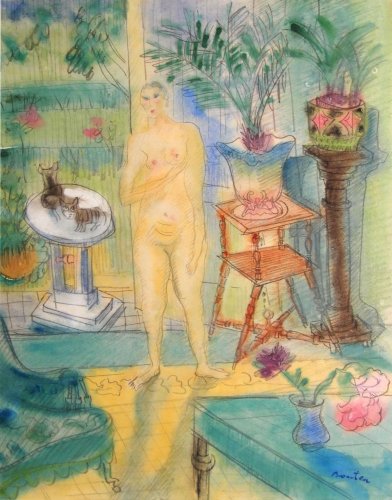 Armand Bouten Nl Nude In Interior Dille Art Nouveau