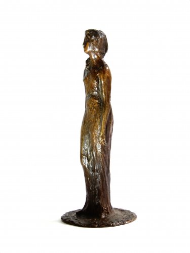 Young woman - Cire perdue bronze C. Valsuani | Dille Art Nouveau & Deco ...